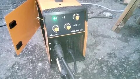 Включение полуавтомата сварочного