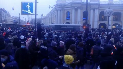 Памяти навального в спб