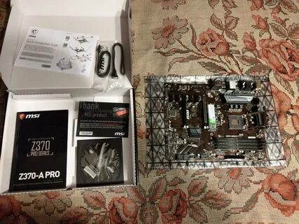 Материнская плата msi z370 a pro