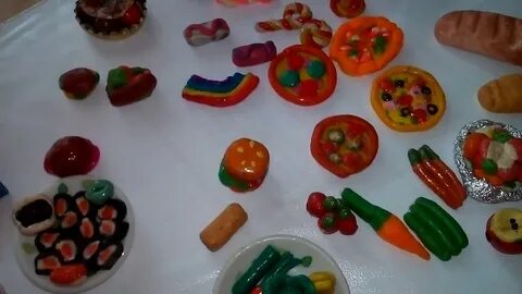 Еда для кукол барби из пластилина