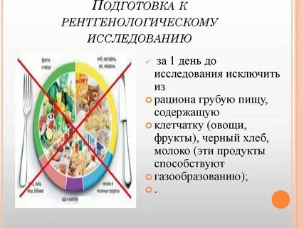 Есть перед рентгеном