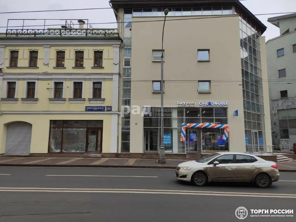 Moscow city, Novoslobodskaya st house 14/19СТР1. Apartment house