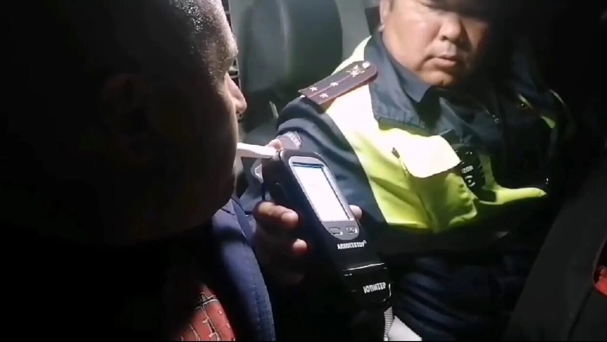 Задержан в нетрезвом виде