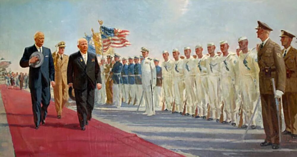 Визит хрущева в сша. Визит хрущева в сша 1959 г. хрущев и эйзенхауэр в сша 1959. 1959 визит хрущева в сша встреча с. первый визит хрущева в сша.