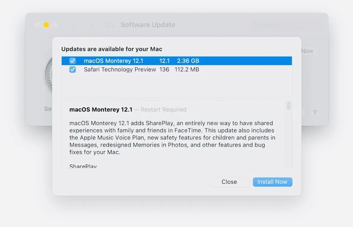 Выход macos