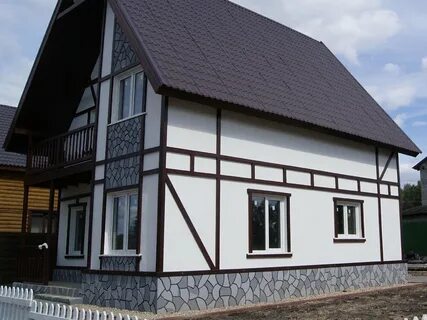 Дешевый фасад дома своими руками