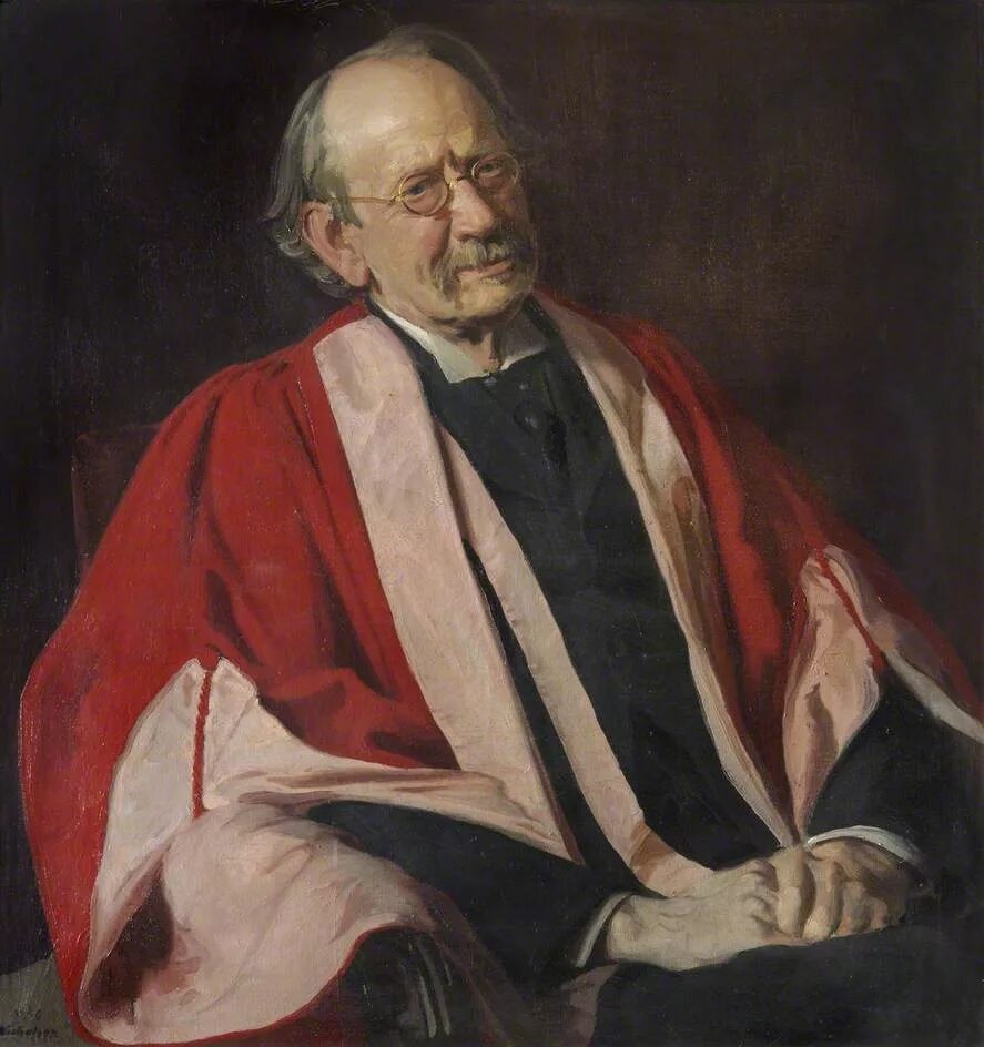 Портрет года. Джозеф Джон Томсон. Джозеф Джон Томсон(1856—1940). Английский физик Джозеф Джон Томсон. Томпсон ученый.