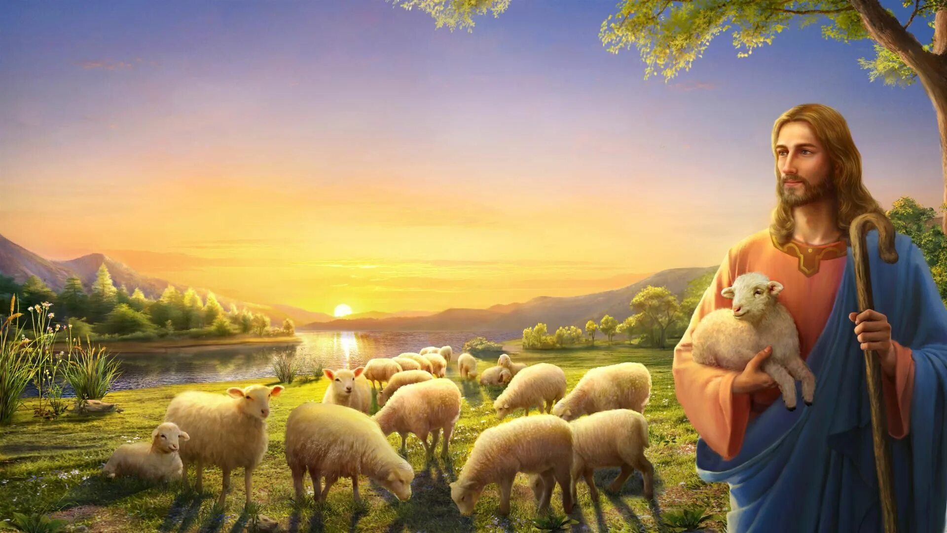 Песня он был прекрасен как иисус произведение. Христос с овечкой. Иисус с овечкой. Христос и овцы. Иисус с ягненком.