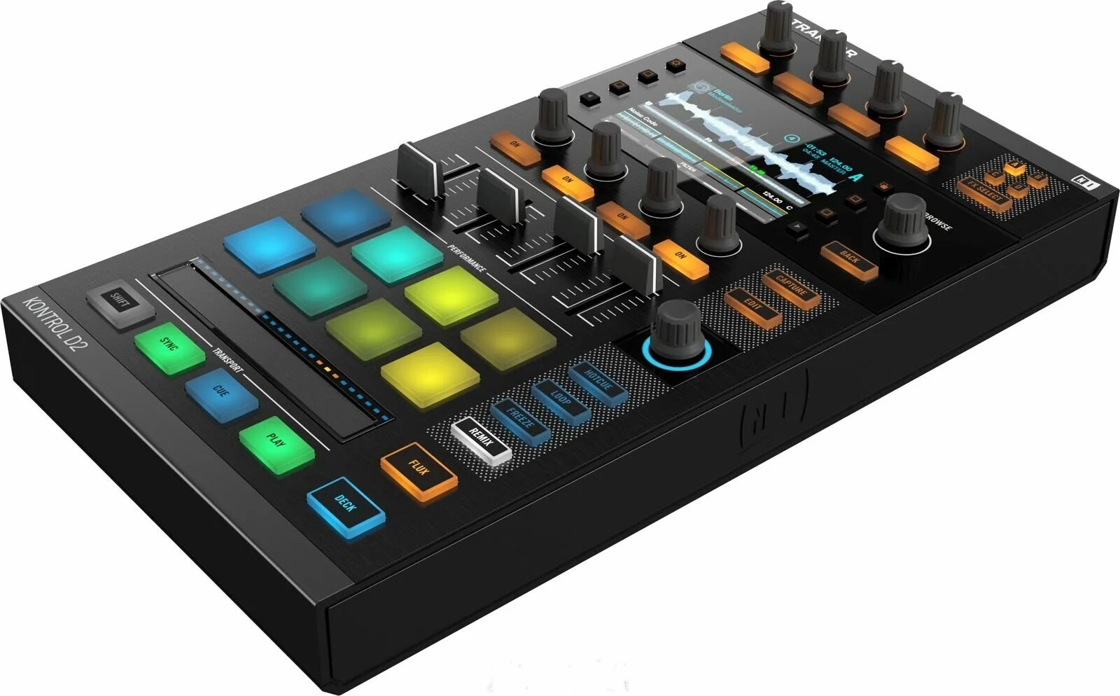 Dj контроллер native instruments traktor kontrol. Traktor d2. traktor kontrol d2 купить. цветные ручки для ni traktor kontrol.