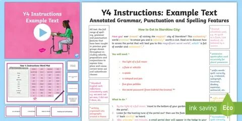 Instruction example