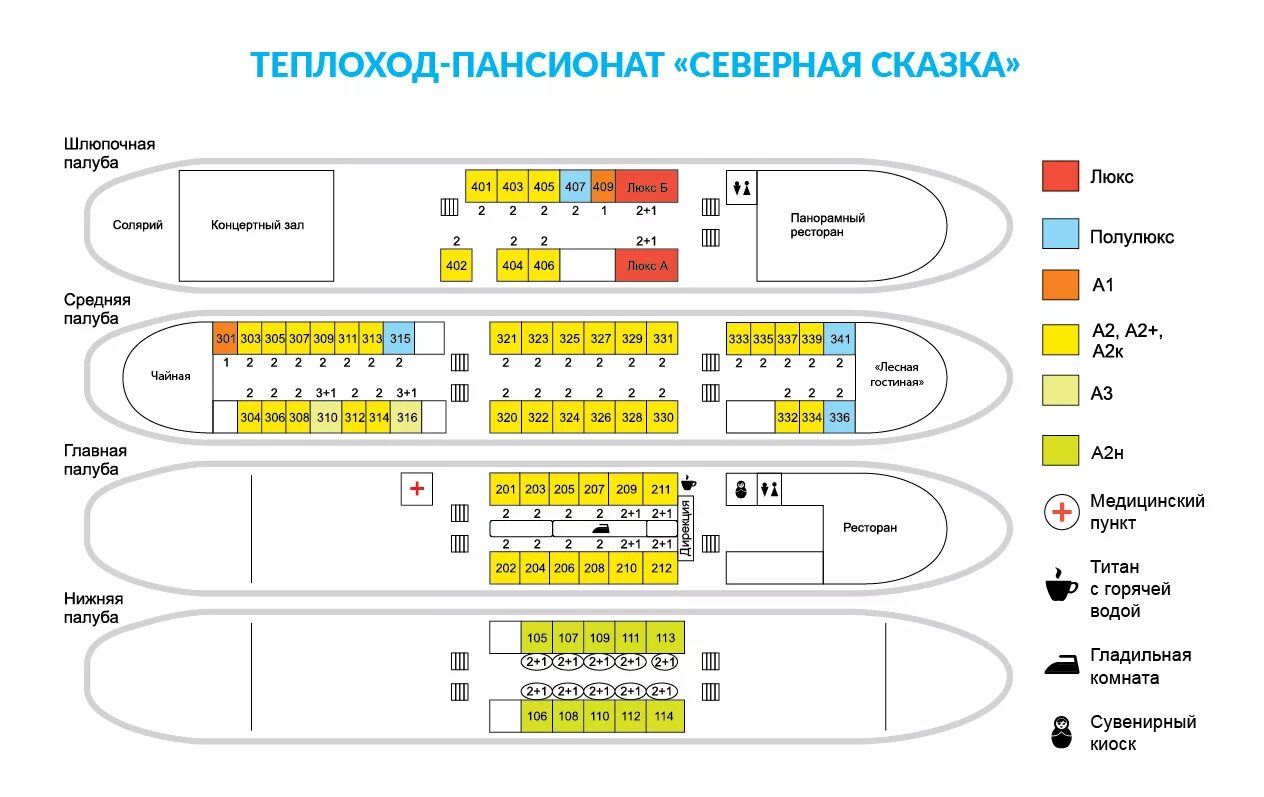 Палубы на теплоходе где находится. Теплоход северная сказка схема теплохода. схема кают на теплоходе северная сказка. палубы на теплоходе северная сказка. теплоход-пансионат «северная сказка».