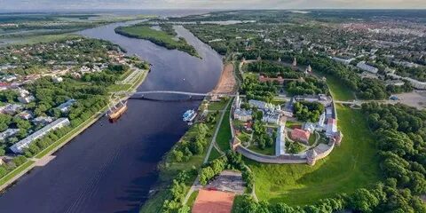 Карта панорама великий новгород