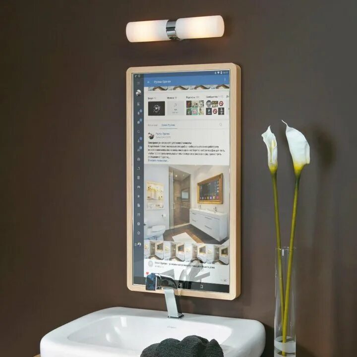 MIROCOOL Smart Mirror умное зеркало сенсорное. Умное зеркало в ванную. Интерактивное зеркало в ванную. Сенсорное зеркало в ванную.