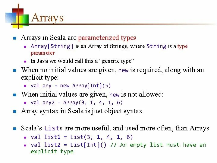Array n. Two dimensional array. Массивы в scala. Array n. Array n.