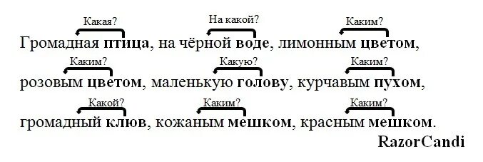 На чёрной воде озера плавала громадная птица разобрать предложение. На черной воде озера плавала громадная птица разбор предложения. Птицы разбери предложение.