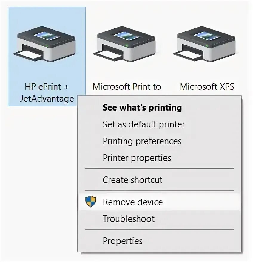 Удалить все принтеры windows. Удалить все принтеры windows