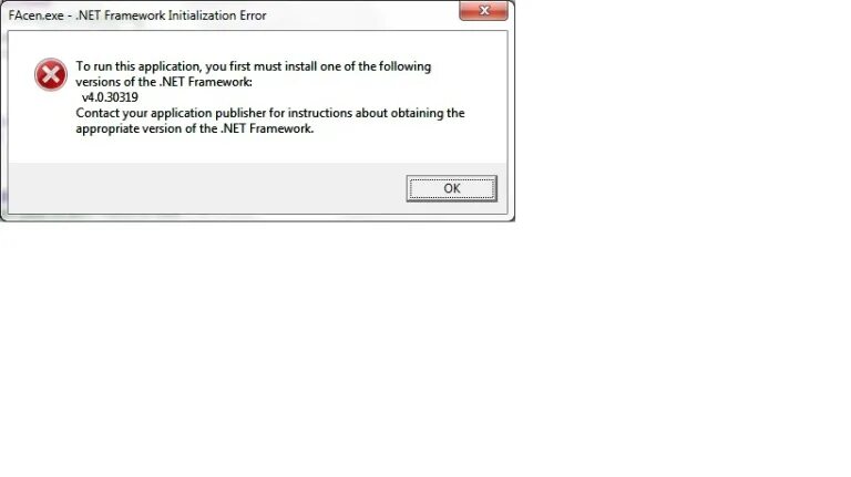 Net framework dll. Ошибка net framework. net framework:v4.0.30319. to run this application you must install net. this application requires one of the following versions of the .net framework 4.0.30319.