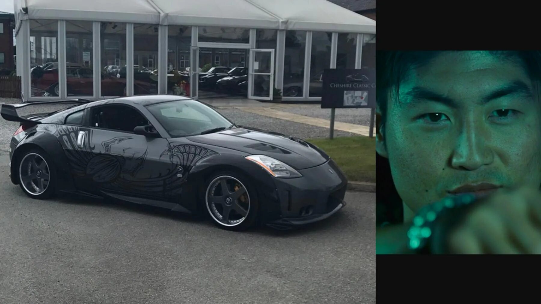 Ниссан из форсажа 3. Nissan 350z veilside. Nissan 350z форсаж 3 моримото. Ниссан 350z форсаж. Nissan 350z форсаж.