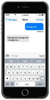 But send message