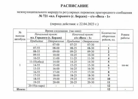 Расписание автобусов победит 1