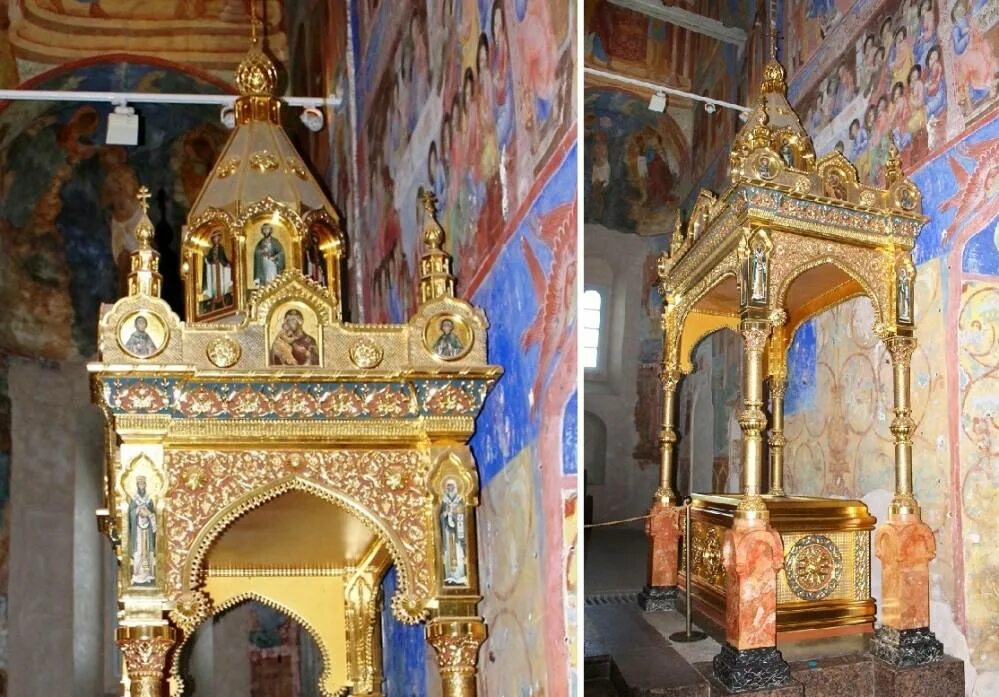 Суздаль мощи святых. Иорданская сень в суздале. иорданская сень в суздальском кремле. мощи софии суздальской в суздале.
