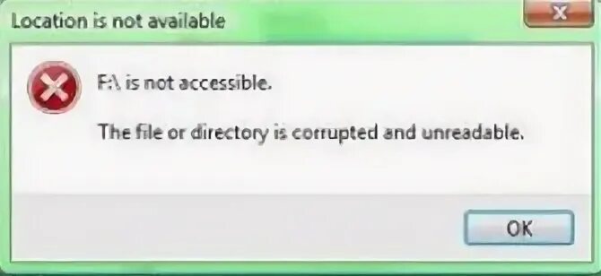 Error not accessible