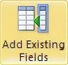 Blank database. Exist fields