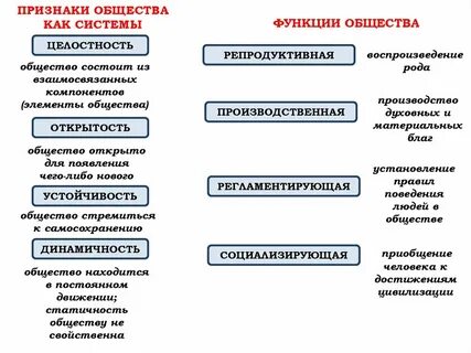 Понятие и основные характеристики общества