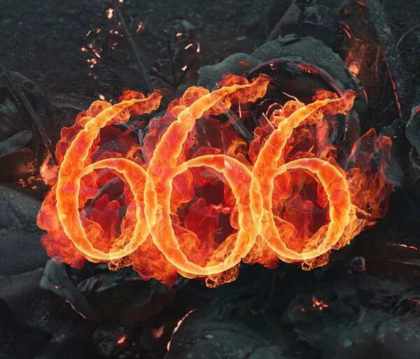Цифра 666. 666 Фото. 666 Огненные. Дьявольские 666.