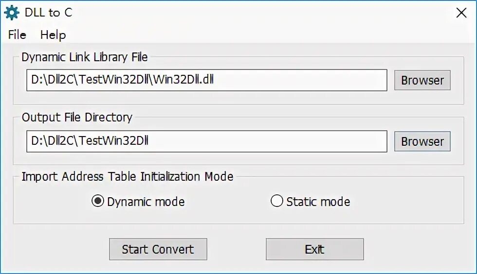 Dll to c. Dll to c 3.74. Dll to c released. Dynamic static link Library.