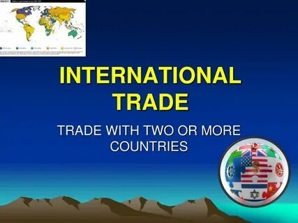 1 of international trade