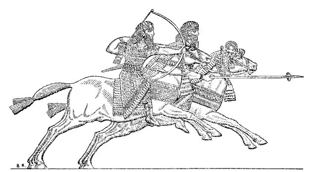 Ассирийский воин. Ассирийская колесница. Ассирийская армия. Войско Ассирии рисунок. Древний 3 читать
