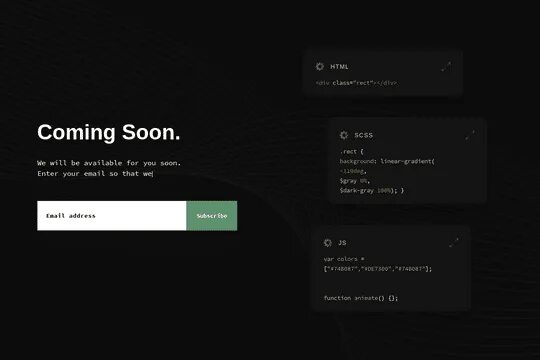 Code soon. Code soon