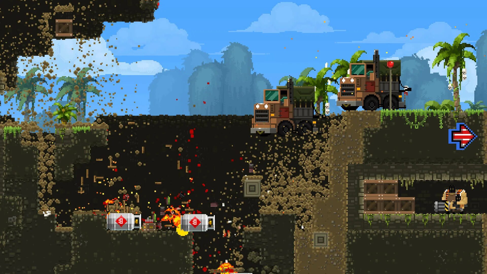 Брофорс 2. Broforce игра. Игра Broforce 2. Пиксельная стрелялка. Игры стрелялки пиксельные