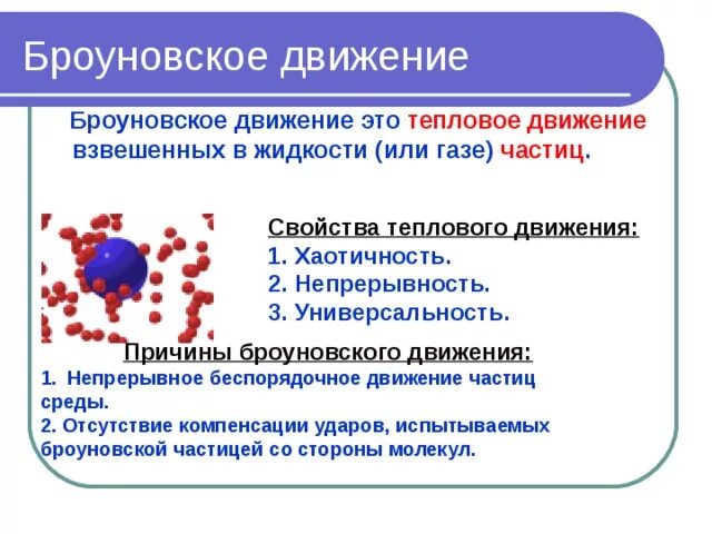 Перечислите свойства молекул