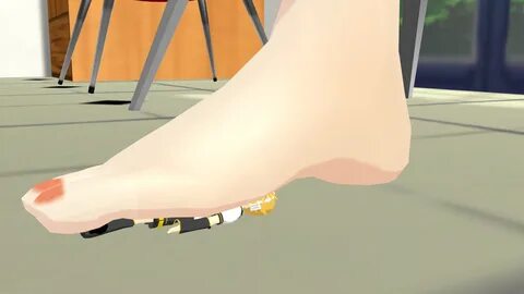 Giantess Foot Crush - MMD (Downloadable GIF) by CartoonVoreMMD on.