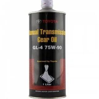 Toyota manual transmission gear oil 75w