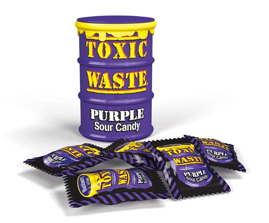 Токсик купить. Toxic waste конфеты. Леденцы Toxic waste Purple 42гр. Кислые леденцы Toxic waste. Конфеты токси квест.