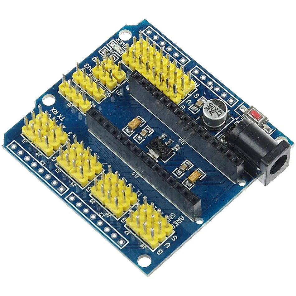 Платы расширений arduino. Arduino nano shield v3.0. плата расширения ардуино нано. плата шилд arduino nano. плата расширения arduino nano v3.0.