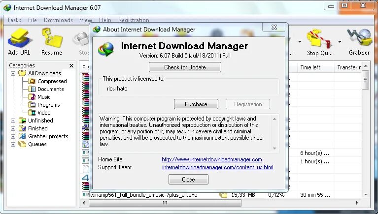 Internet download manager 6.42 7. Internet download Manager. Internet download Manager 94fbr.