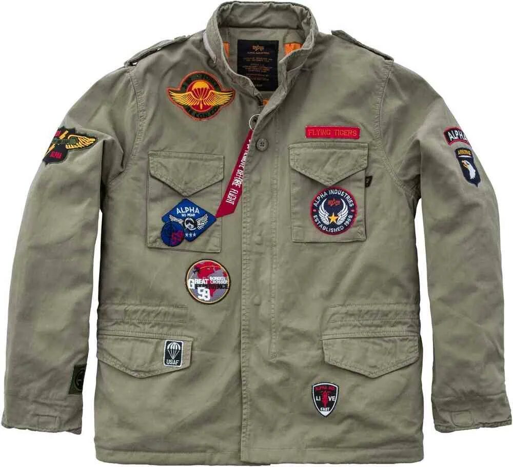 Patch jacket