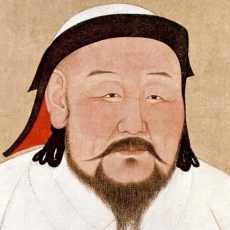 Сын чингисхана унаследовавший титул великого хана. Портрет Чингисхана Династия юань. Хан Хубилай и Марко поло.