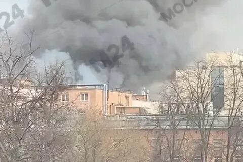 Пожар на большой черемушкинской улице