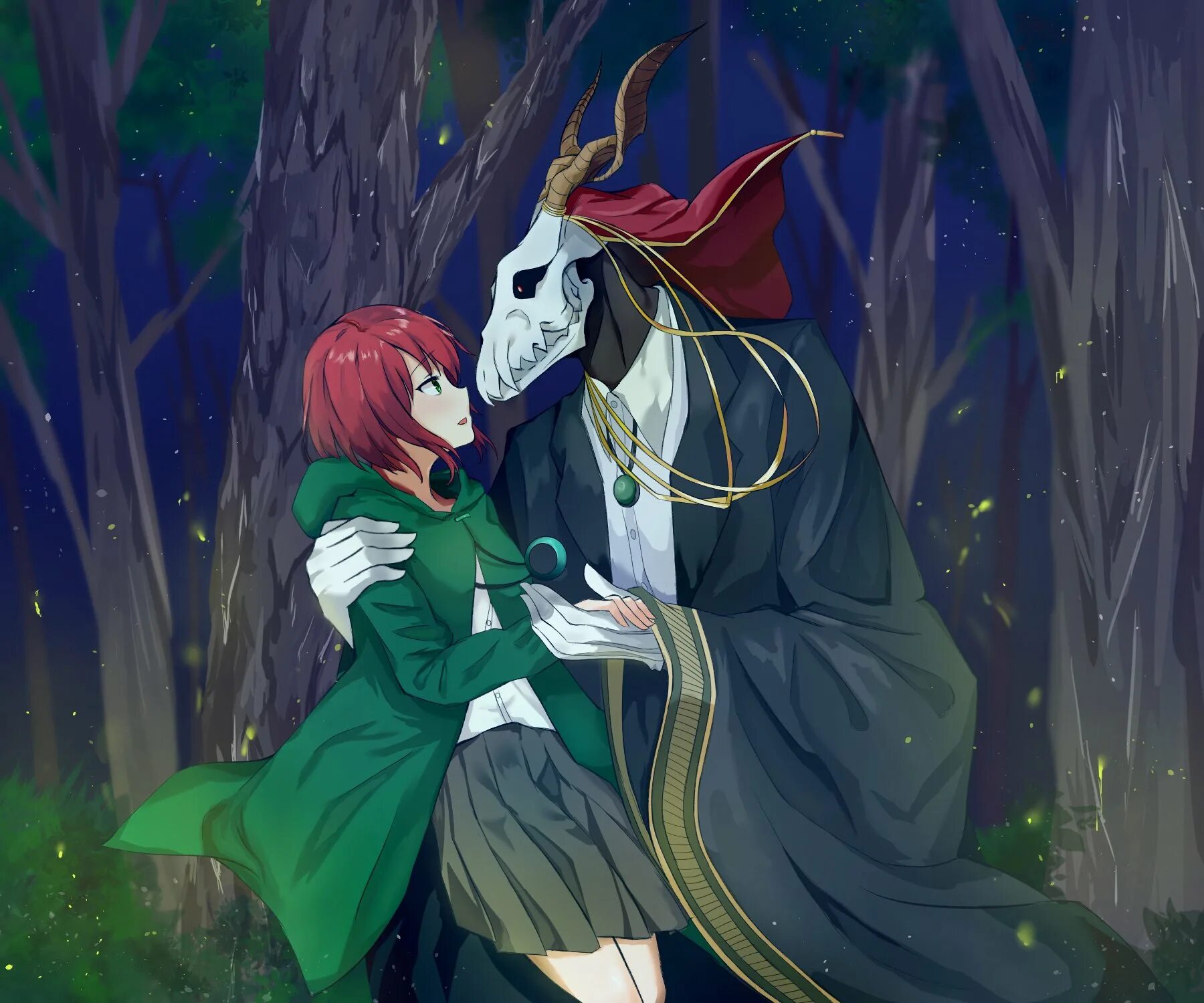 Класс чародея. Невеста чародея  mahoutsukai no yome. невеста чародея элиас и чисэ. аниме невеста чародея элиас. ланнан-ши невеста чародея.