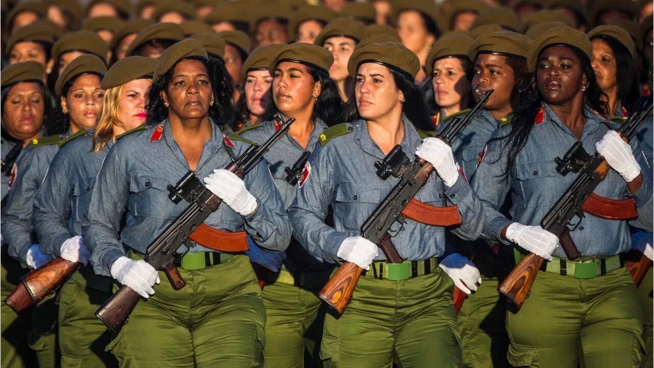 Кубы сс. Женщины в кубинской армии. Кубинская Военная форма. Кубинский спецназ. Кубинская армия.