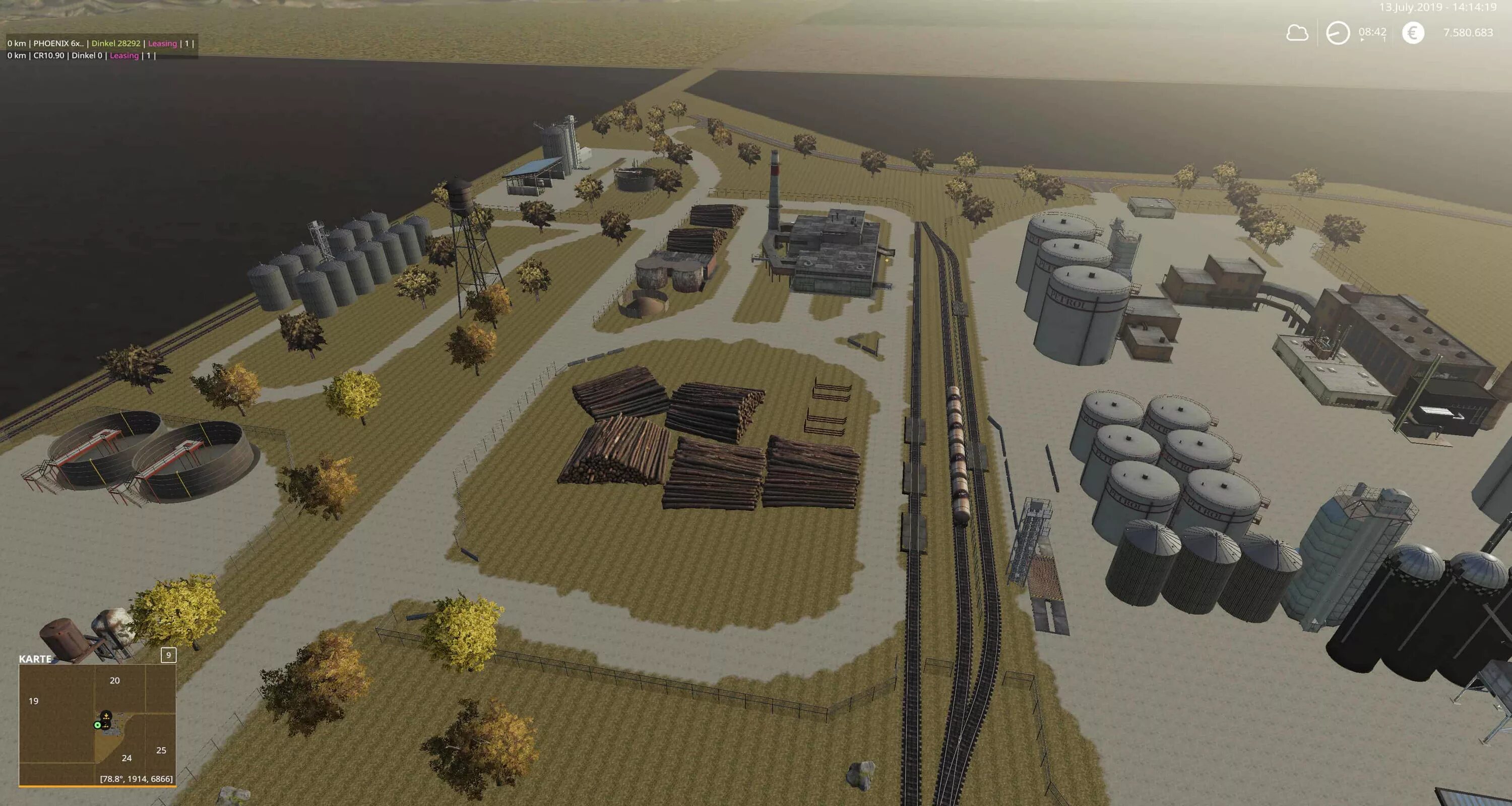 Мод карт для farming simulator 2019. Mod fs 19 карта.