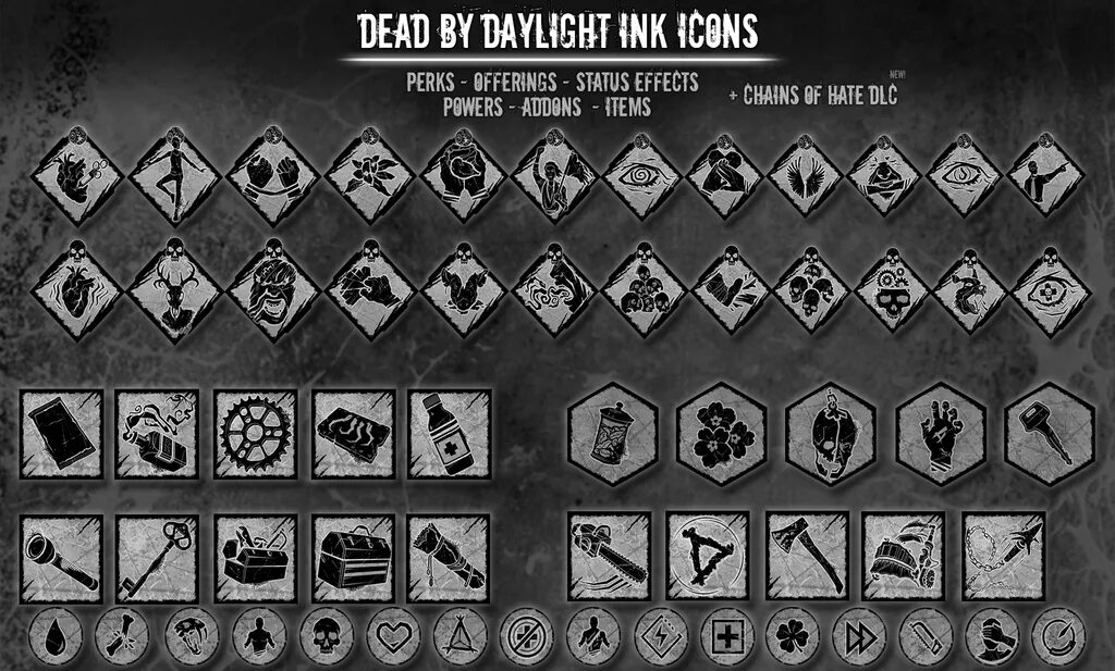 Перк интуиция. Dead by Daylight Perks icons. Dead by Daylight Custom icons 2020. Custom Perks Dead by Daylight. Dead by Daylight Custom icons.