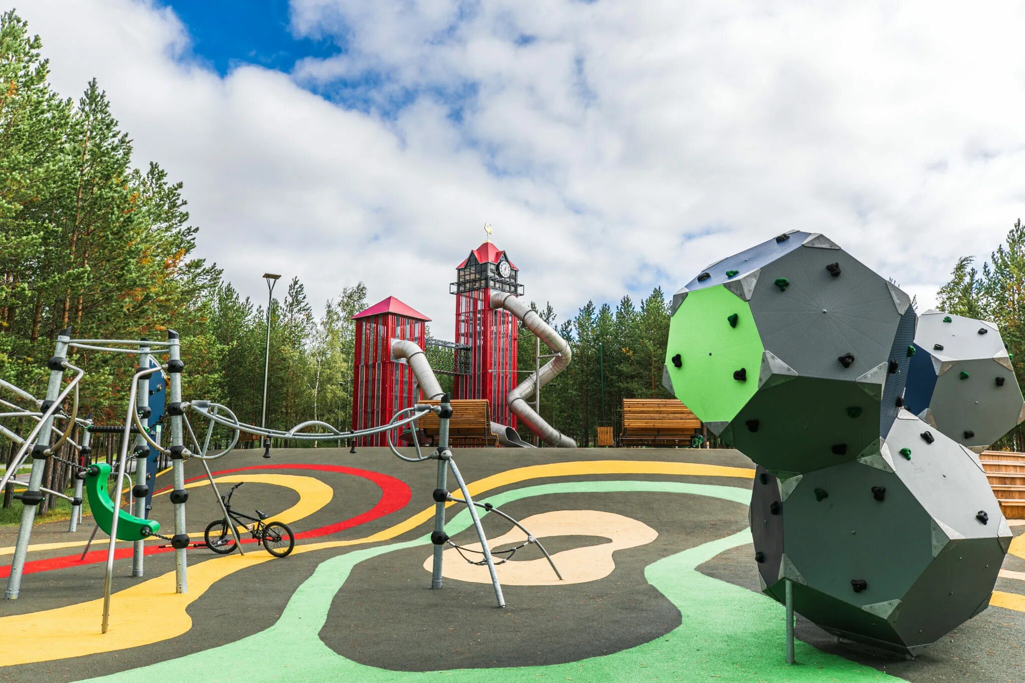 современные детские игровые площадки. парк марьино филимонковское детские площадки. новые детские игровые площадки. необычные детские площадки. Lappset flora детские площадки.