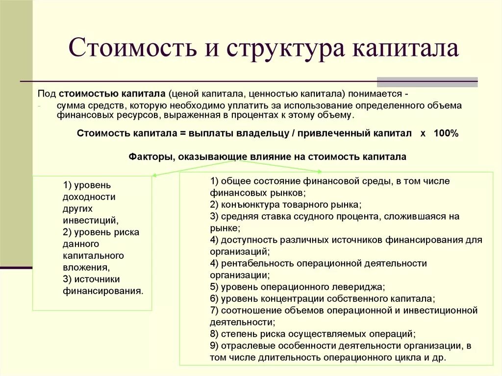 Структура капитала. Структура капитала предприятия. Структура и стоимость капитала. Капитал структура капитала.