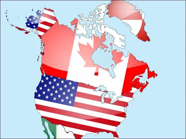 Северная америка больше россии. США И Канада. Северная Америка Канада. Канада больше США. Британия США.